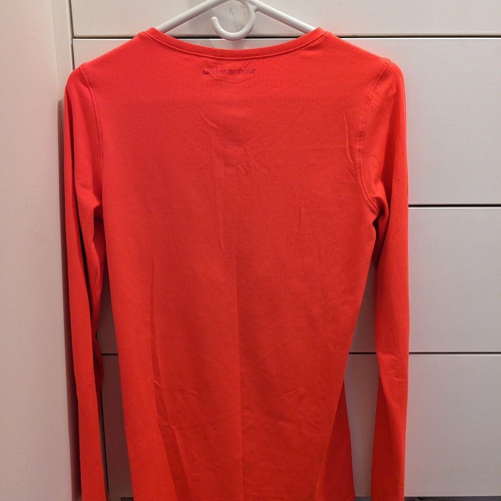 Orange athletic long sleeve - Picture 2 of 5